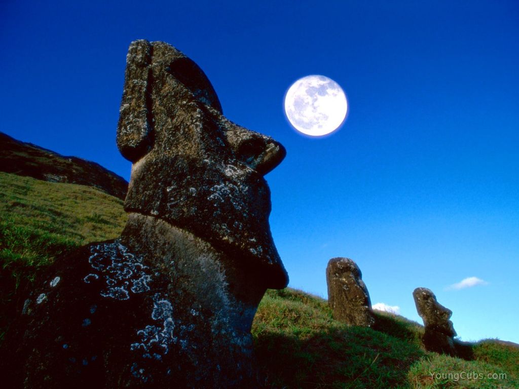 Moa, Rano Raraku, Easter Island, Chile